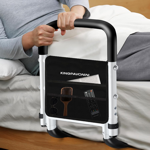 Bed Rails for Elderly Adults Safety - Adjustable Bed Cane with Non-Slip Ergonomi - Picture 7 of 7