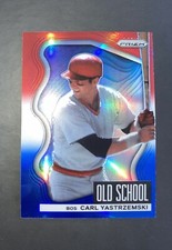 2022 PRIZM Baseball Red White Blue Prizm Insert #OS8 Carl Yastrzemski HOF