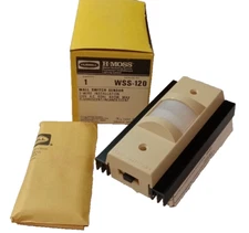 NEW HUBBELL WALL SWITCH SENSOR 120 VAC 640 WATT 2-WIRE WSS-120