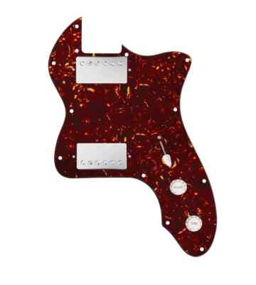 920D 72 Thinline Tele Loaded Pickguard Cool Kid Humbuckers Tortoise/Wht/Nickel
