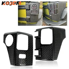 Rear Corner Guards Body Armor Tail light Cover For 2007-18 Jeep Wrangler JK JKU