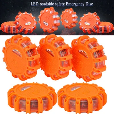 MARKENLOS 3/6 Warnleuchte Auto LED Warnleuchte Magnet Verkehr Unfall Panne Warnleuchte LKW