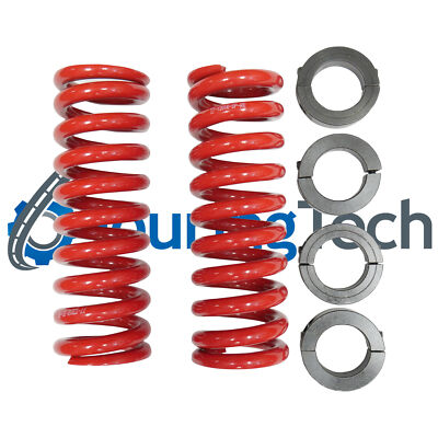 Rear Heavy Duty Coil Springs Red For 95-12 Yamaha G14 G16 G19 G22 G29 Golf Cart