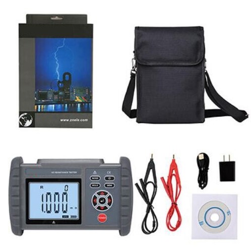 Tester DC bassa resistenza microohmmetro interfaccia USB 1uΩ test metodo a quattro fili - Foto 5 di 19