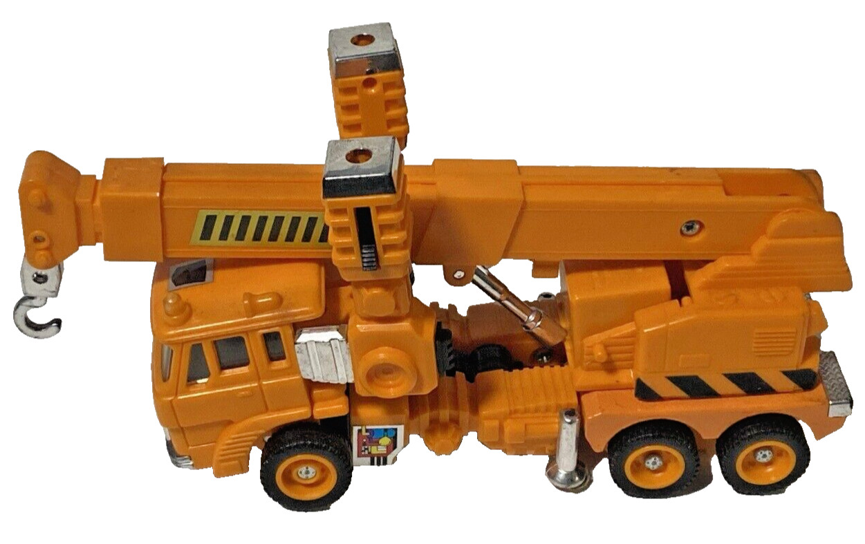 Grapple G-1 Transformer Heroic Action Figure Toy with Accessories