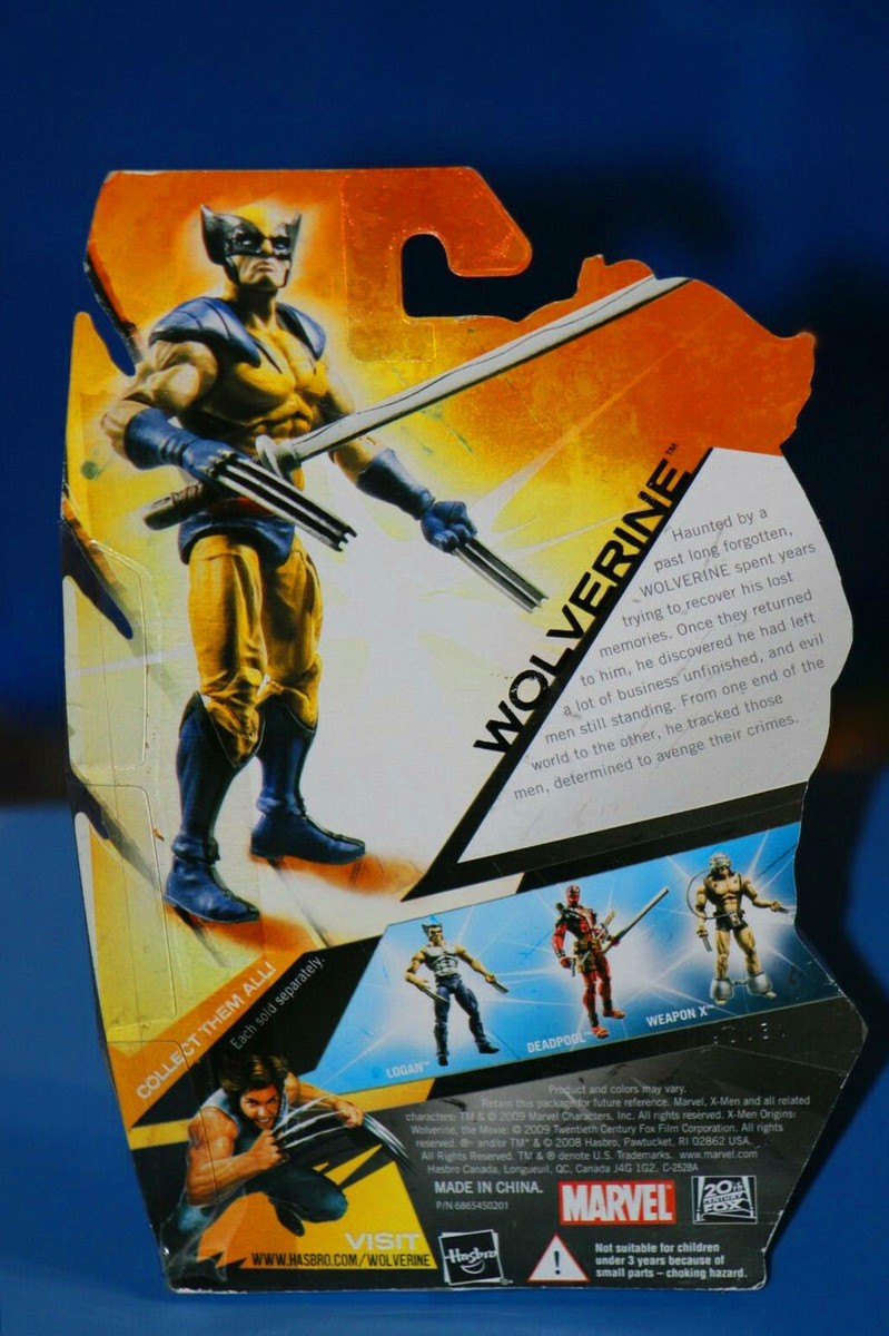 X-MEN ORIGINS WOLVERINE3.75インチフィギュア NEW X-MEN WOLVERINE ORIGINS LOGAN COMICS SERIES 3.75