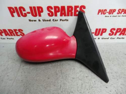 KIA SHUMA 1999-2002 O/S Drivers Door Wing Mirror 5 Door Red Mk1 311333 - Picture 2 of 8