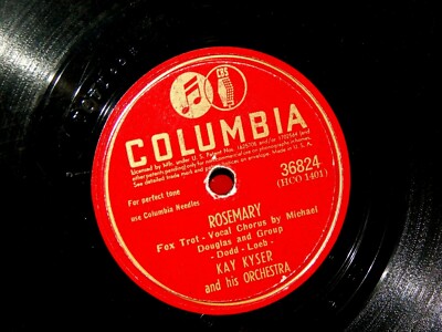 Kay Kyser Rosemary / Horses Don't Bet on People 78 PLAY TESTED