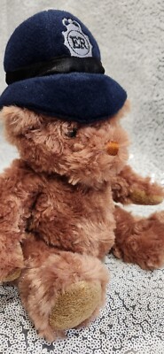 Keel Toy Teddy Bear Bobby English Policeman ER Soft Stuffed Animal Plush Toy 9''