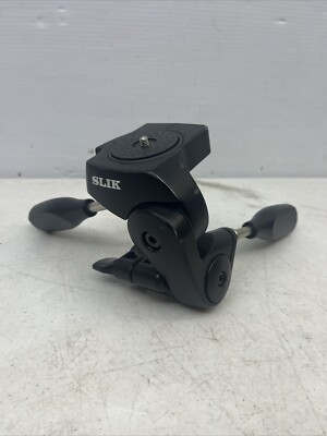 SLIK Professional Heavy Duty Tripod Head Round Camera Attachment