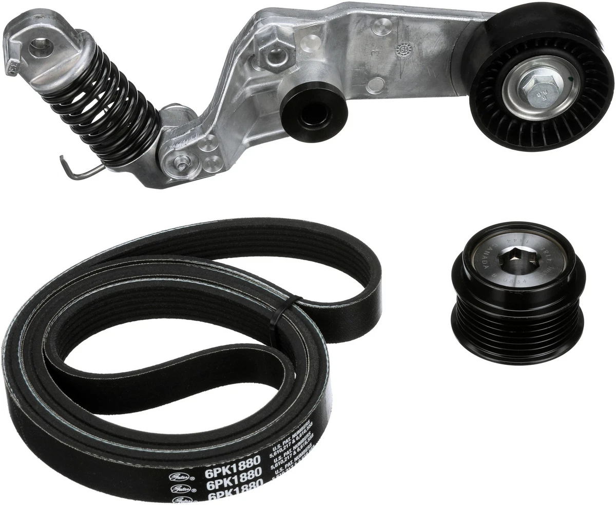 Corolla serpentine clearance belt