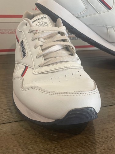 Reebok Classic Harman Run Mns Sz 13 Sneakers | White Leather, Blue,  Red - Picture 5 of 17