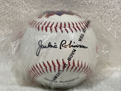 Brooklyn Jackie Robinson 50周年パッチ付き97年 VINTAGE 1997 Jackie Robinson 50th Anniversary Logo SGA Ball