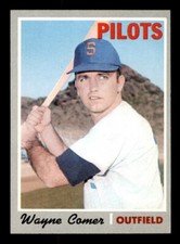 1970 Topps Baseball #323 Wayne Comer NM *d8