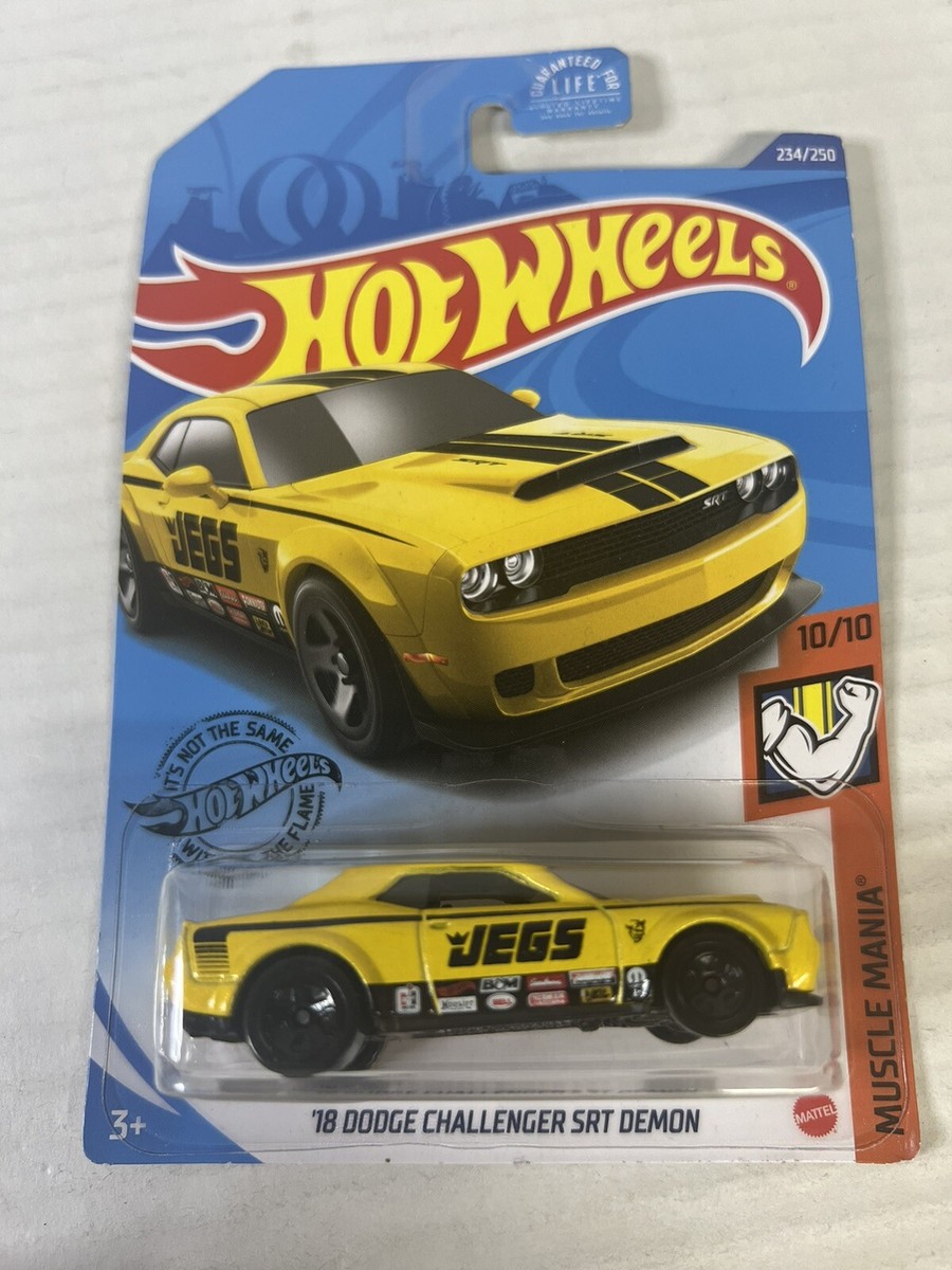 2020 Hot Wheels #234 Muscle Mania 10/10 '18 DODGE CHALLENGER SRT