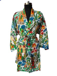 floral night robe