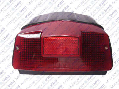 LAMBRETTA GP REAR LIGHT/BACK LIGHT/TAIL LAMP ASSLY BLACK | eBay UK