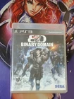 Binary Domain (Sony PlayStation 3, 2012) 🏜🐍🏜