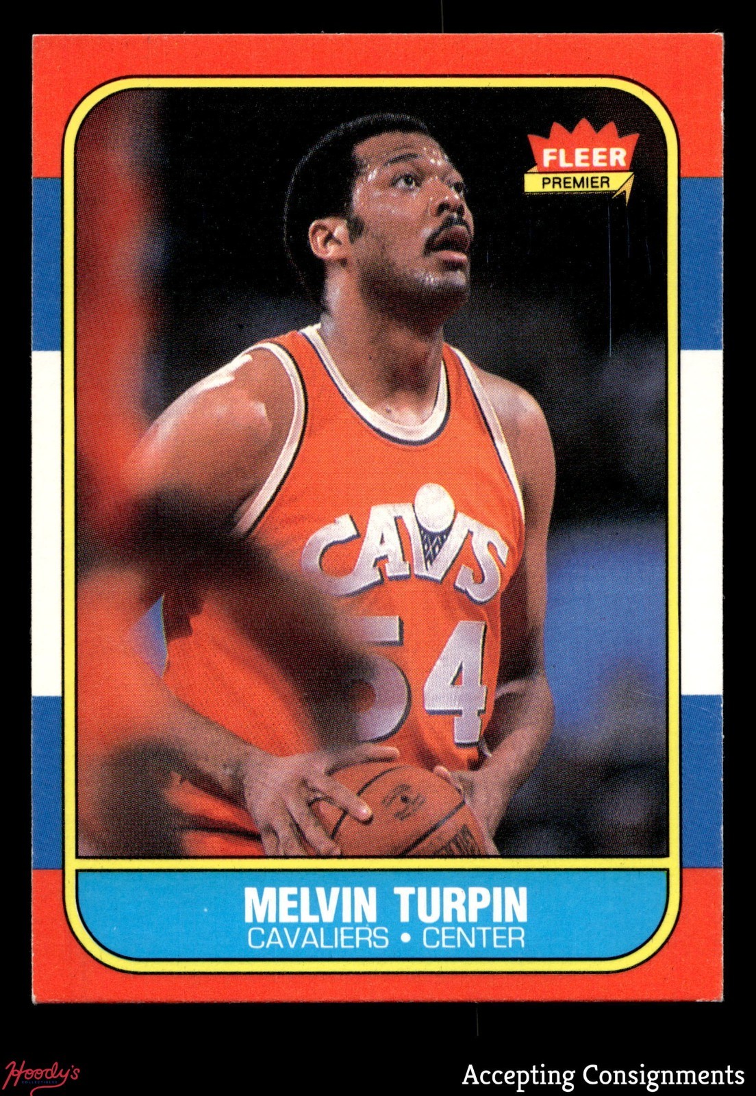 1986-87 Fleer #116 Mel Turpin CAVALIERS
