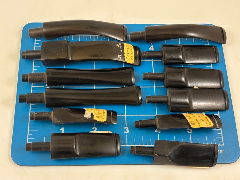 Judd's Lot of 12 Very Nice Replacement Pipe Stems for Savinelli Pipes
