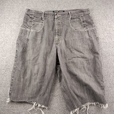 Guess Jeans 075 Pascal Fit Black Denim Shorts Jorts Baggy Y2K Hip Hop