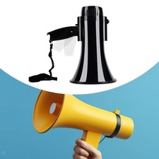 Megaphone Amplifier Cheering Gifts 30W Sturdy with Bottle Opener Outdoor