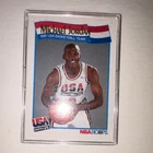 1991-92 NBA Hoops Basketball Michael Jordan USA Olympic Games Card #579