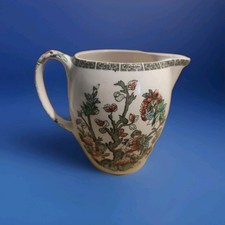 Large Vintage Johnson Bros Indian Tree Jug 5.5" High