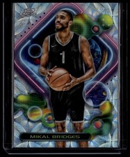2023-24 Topps Chrome Cosmic #11 Mikal Bridges Nucleus Refractors