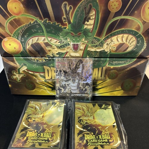 Dragon Ball Super Card Game Fusion World 1st Anniversary Set BANDAI Shenron New - Picture 7 of 12