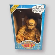 Talking Alf Plush Coleco Storytelling Alien Cassette Player With Box 1986 19”