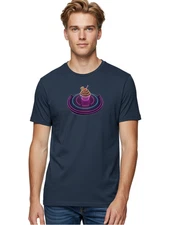 Cupcake-Futurism Mens Graphic Tee, 100% Cotton, Casual Summer Wear