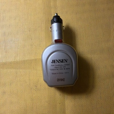 JENSEN 2642KE Power Inverter Adaptor Ac Car Cigarette Lighter Dc/ac