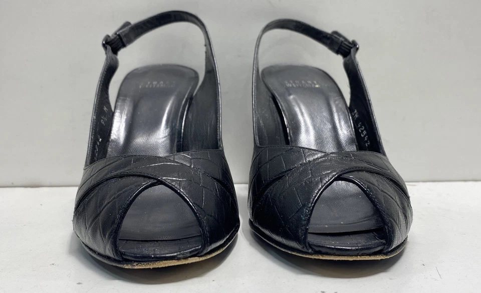 Stuart Weitzman Women's Wedge Sandals Size 9.5 - Image 2 of 4
