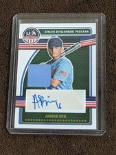 2023 STARS STRIPES ATHLETE DEVELOPMENT JERSEY AUTO ANDREW RICO