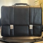 McKlein USA CLASSIC Attaché Leather Shoulder Laptop Bag ***MINT*NWOT*MUST SEE*** — photo 2