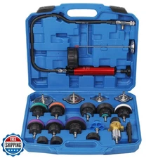 Wenzhon Radiator Pressure Tester Kit, Coolant Pressure Tester for Automotive 