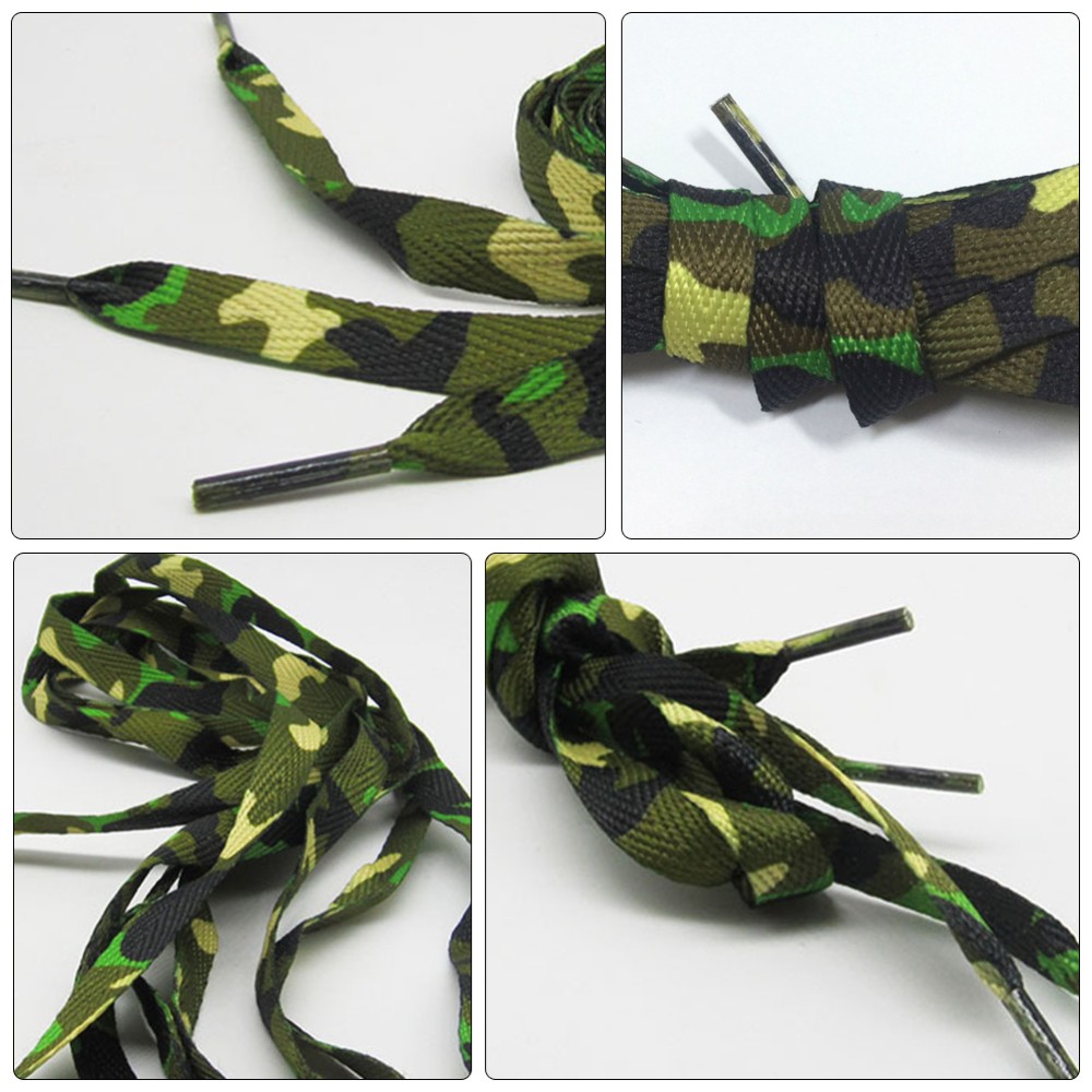 APL 3 paia lacci per scarpe in poliestere lacci per scarpe chic motivo dirompente lacci per scarpe