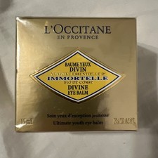 L Occitane Immortelle Divine Eye Balm 0.5oz New Sealed Ultimate Youth