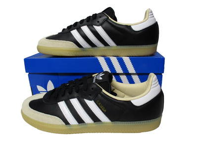 Adidas Samba OG Core Black /Cloud White /Gum Shoes Mens Sz 9.5