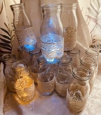 Wedding Display Items, Inc, Lights In Bottles,Garlands, Posies, Favour Boxes Etc