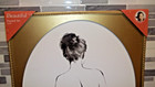 2024 Drew Barrymore Bronze Gold Frame 16"x20" Sketch Lines Silhouette Woman Art — photo 10