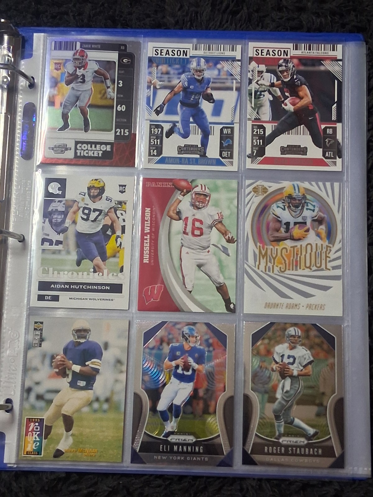 72 Cards Nfl Trading Card Lot