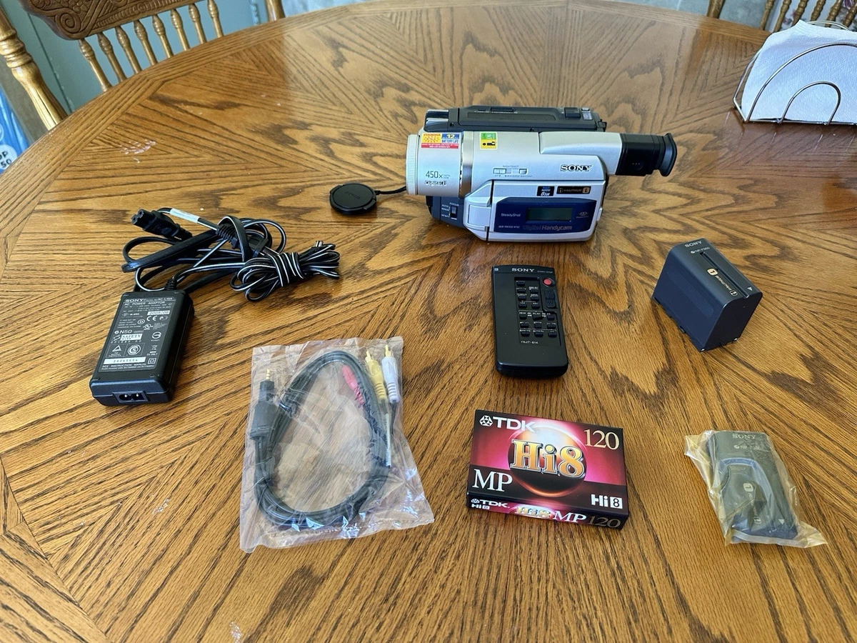 SONY DCR-TRV410E PAL Digital 8 /Hi8, Video8 Handycam Camcorder +4 LCD +Gewährl. EUR 219,00 - DE