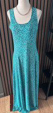 Michael kors maxi dress long green beach wear size small stylish summer dress