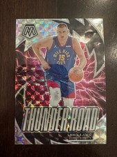 Nikola Jokic 2023-24 Panini Mosaic Thunder Road Silver Prizm #7