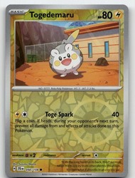 Togedemaru 050/159 Journey Together Reverse Holo Common