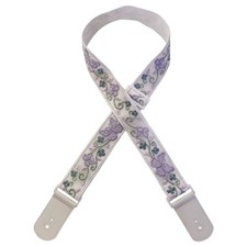 New Lace-patterned Guitar Strap for Acoustic Electric Bass Strap Crossbody Belt
