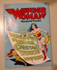 Vtg 1983 WONDER WOMAN Wonderful Puzzles Book DC Comics UNUSED UNMARKED J. Giella