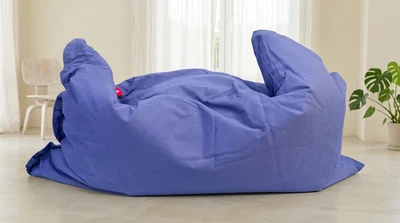 Fatboy The Original Sitzsack Heavy Blue Stonewashed 180x140 cm Neu - Bild 1 von 4